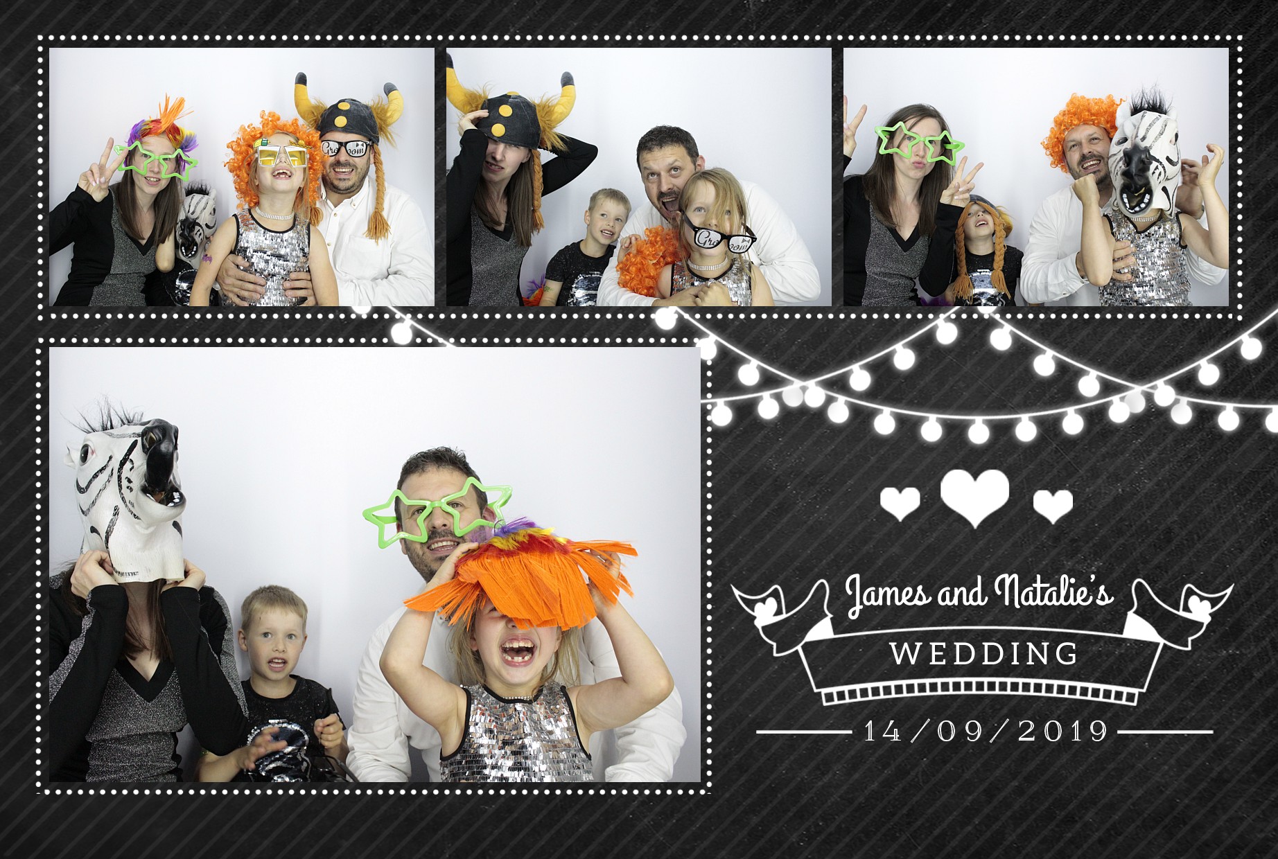 James and Natalie’s Wedding | View more photos from the event at gallery.myphotoboothexperience.co.uk/u/MyPhotoBoothExperienceLtd/James-and-Natalie’s-Wedding